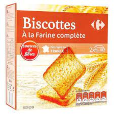 Carrefour Wholemeal Rusks 300 g