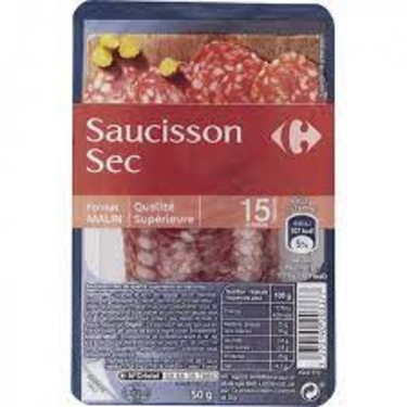 Carrefour Pork Dry Sausage 50 g