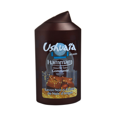 Shower Gel Hammam Scrub With Black Soap &amp; Argan Ushuaïa 250ml 