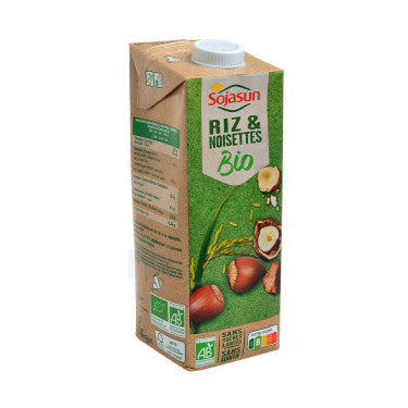 Sojasun Organic Rice &amp; Hazelnut Drink 1L
