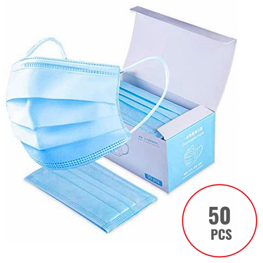 50 Masque Blue Jetable Haute Protection GENARAL MASK