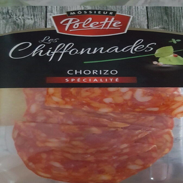 Môssieur Polette Chorizo ​​Pork Chiffonnades 100 g