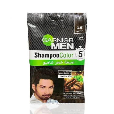 Garnier Men's Color Shampoo 3.0 Brown Black 