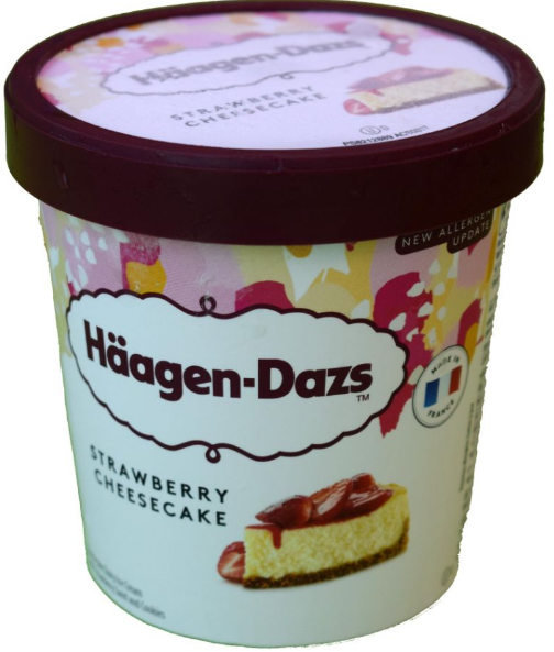 Häagen-Dazs Strawberry Cheesecake Ice Cream Tub 500ml