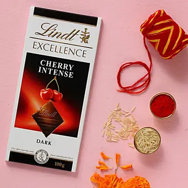 Lindt Intense Cherry Excellence Dark Chocolate 100g