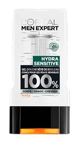 Gel Douche pour Homme  Hydra Sensitive L'Oréal Men Expert 300 ml