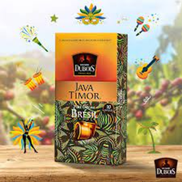 10 Nespresso Compatible Aluminum Capsules Pure Origin Brazil Java Timo Dubois Coffee