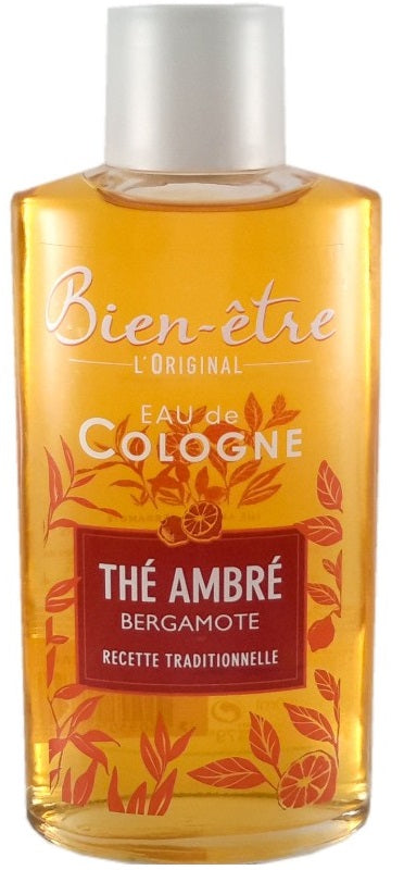 Parfum Eau de Cologne Thé ambré Bergamote 250ml BIEN-ETRE