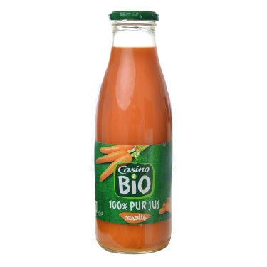 100% Pure Naturally Organic Carrot Juice Casino 75 cl
