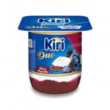 Duo Yoghurt Brasse Wall Blueberry Kiri 30 g