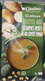 La Délicieuse Recette Aux Légumes verts et Au Comté Fondu Casino 1Ll