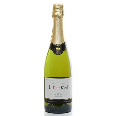 Organic and alcohol-free Blanc de Blanc Le Petit Béret 75 cl