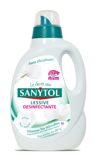 Sanytol White Flowers Disinfectant Laundry 1.65L