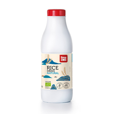 مشروب الأرز الطبيعي العضوي والخالي من الغلوتين ليما 1 لتر