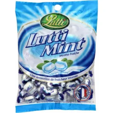 Lutti Gluten Free Bicolor Mint Candies 250 g