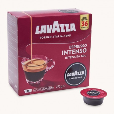 36 Capsules Maxi Pack Café Espresso Intenso Lavazza a Modo Miob  270 g