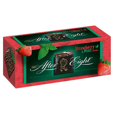 Nestlé After Eight Strawberry and Mint Flavor Chocolate 200 g