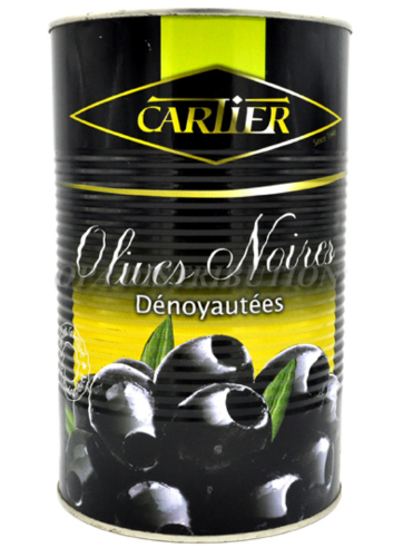 1/2 CARTIER PITTED BLACK OLIVES