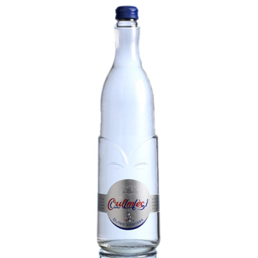 مياه معدنية فوارة طبيعية أولمس زجاج 75سل