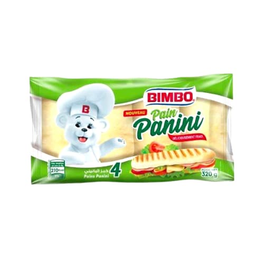 4 Bimbo Deliciously Fresh Panini Breads 320g