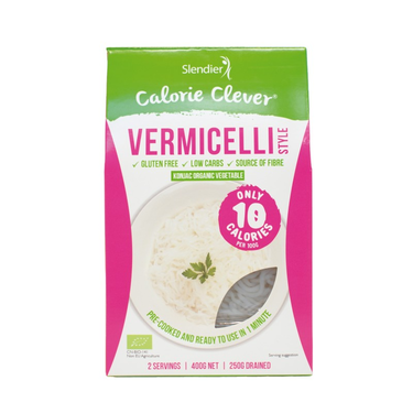 Cheveux d'Ange (Vermicelli) de Konjac Sans Gluten  Slendier 250 g