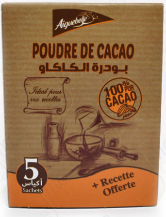 100% Cocoa Powder Aiguebelle 7G