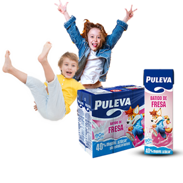 ميلك شيك فراولة 90% حليب خالي من الغلوتين 6 × 200 مل