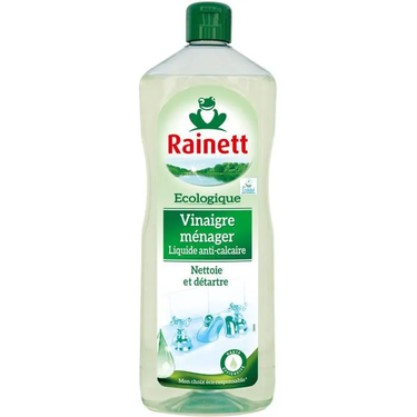 Liquide Nettoyant Anti-Calcaire Ecologique Vinaigre  Rainett  1 L