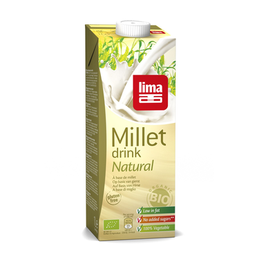 Millet Drink Natural Organic and Gluten Free Lima 1L