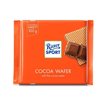 Ritter Sport Milk Chocolate Wafers 100 g