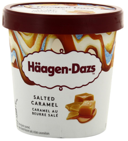 Häagen-Dazs Mini Salted Caramel Ice Cream Tub 100ml