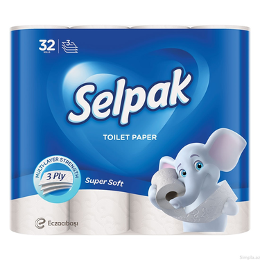 32 Super Soft Selpak Toilet Papers