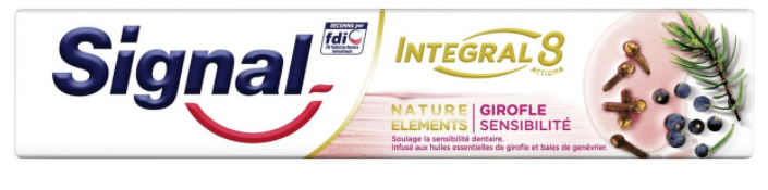 Dentifrice Intégral 8 Nature Eléments Girofle Sensibilité Signal 75 ml