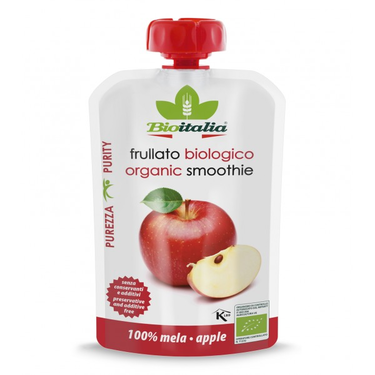 Compote De Pommes 100 %  Bio Smoothie BIOITALIA  120 g