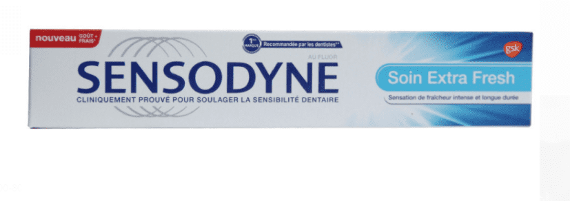 Dentifrice Soin Extra Fresh Sensodyne 75ml