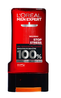 Gel Douche pour Homme  Stop Stress L'Oréal Men Expert 300 ml