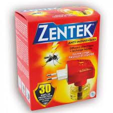 Zentek Dual Purpose Mosquito Repellent, Electric Diffuser + Liquid Refill