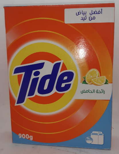 Tide Lemon Powder Detergent 900g