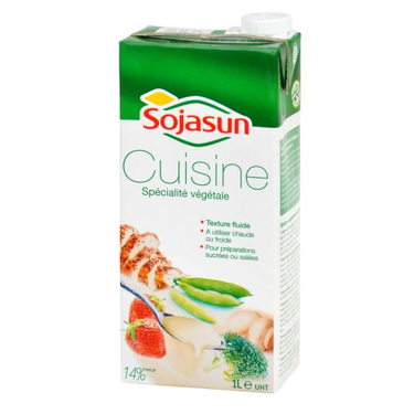 Crème Alternative de Soja 14% MG Sojasun 1L