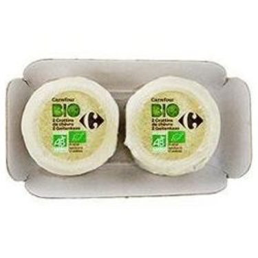 Crottin de Chèvre Bio Carrefour (2x60 g) 120 g