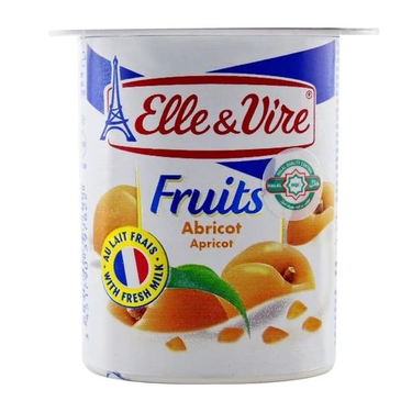 Elle &amp; Vire Mango Fruit Milk Dessert 125 g 