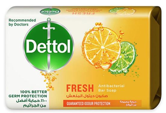 Fresh Dettol Antibacterial Soap 90g