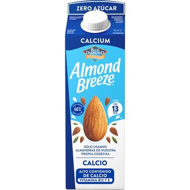 Blue Diamond Almond Breeze Bebida Sin Azúcar y Sin Gluten 1L