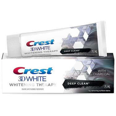 Crest 3D White Whitening Charcoal Therapy Toothpaste 75ml
