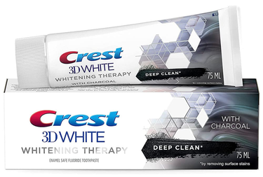 Crest 3D White Whitening Charcoal Therapy Toothpaste 75ml