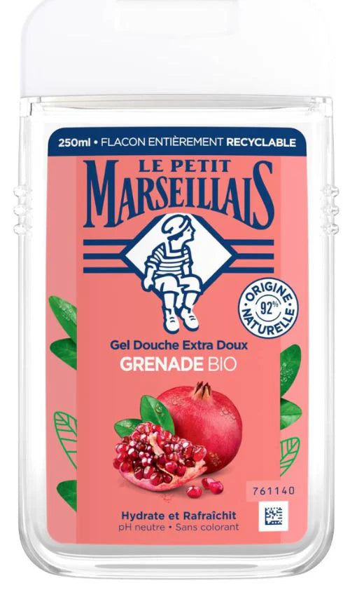 Le Petit Marseillais Organic Extra Gentle Pomegranate Shower Gel 250ml