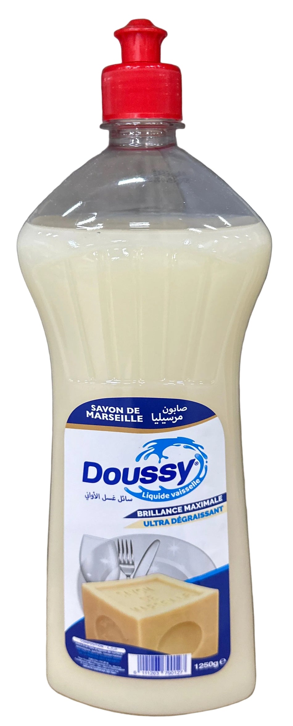 Détergent Lave-Vaisselle Savon de Marseille ultra dégraissant brillance maximale Doussy 1250g