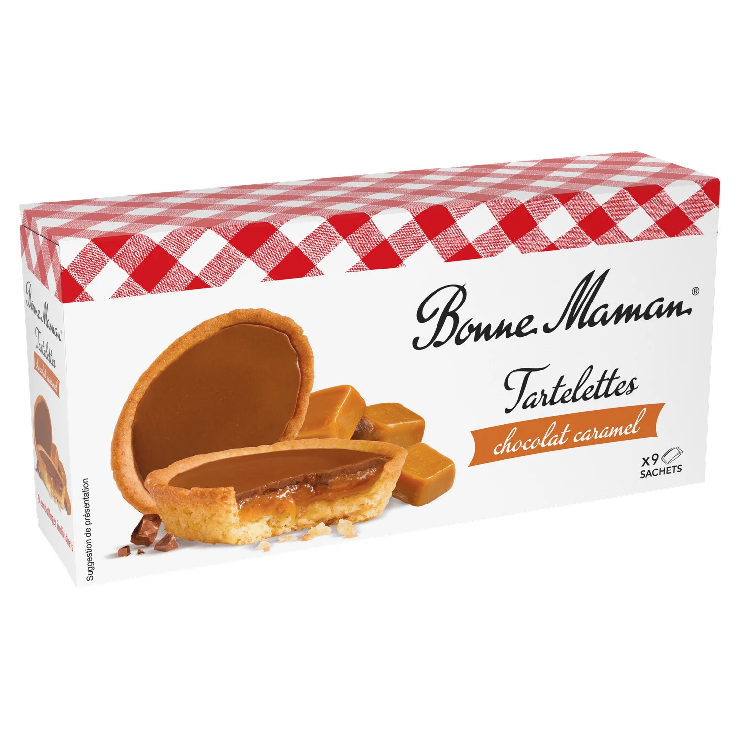 Bonne Maman Chocolate and Caramel Tartlet Cookies 135g