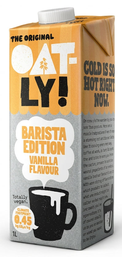 Boisson à l’Avoine Barista Saveur Vanille OATLY 1L