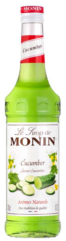 Monin cucumber syrup 70cl